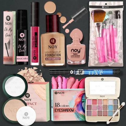 NOY Makeup Kit Your Key to Stunning Beautiful Long Lasting Look (Pack of -12) #MK191