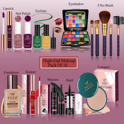VOZO Makeup Kit Combo for Women Dream Collection with Rare Pigments Daily Wear KT-130