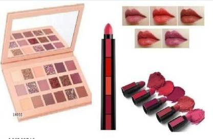 Leiseette’z Classic combo(nude eyeshadow palette and a 5in1 red lipstick