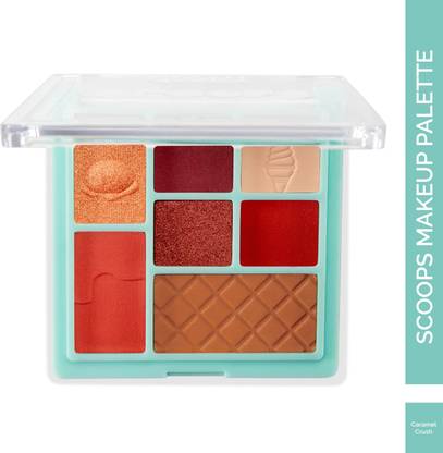 Glam21 Scoop Makeup Palette Eyeshadow+Contour+Highlighter+Blusher Matte & Shimmer Kit