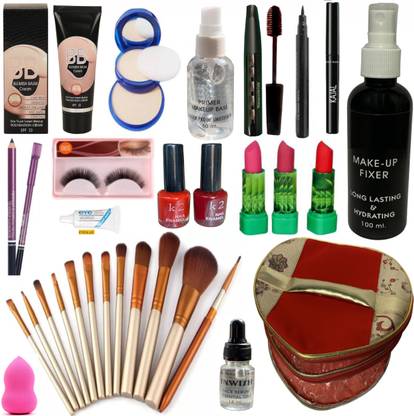 INWISH Dil wali makeup kit 30 products complete makeup combo set with makeup box A-1
