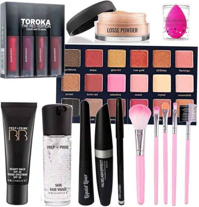 toroka New Professional Waterproof Longlasting makeup combo