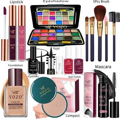 VOZO Makeup Kit Sets One-stop Beauty Package for Beginners and Professionals KT-265