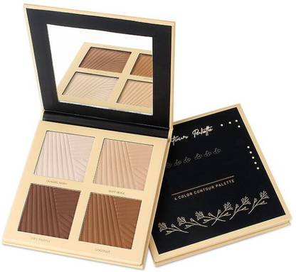 HUDA CRUSH Beauty 4 Color Contour Powder Palette Oil Control & Waterproof 30.8g