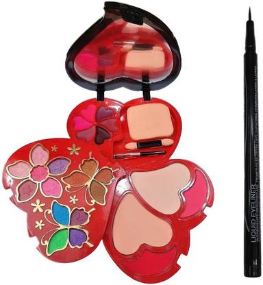 JACYORK Combo: Miss Beauty New Make-Up Kit with Sketch Eyeliner (MB21016)