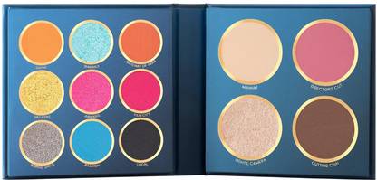 MARS 9 Eyeshadow Palette with 1 Highlighter, Blusher, Bronzer & Compact Powder 16 g