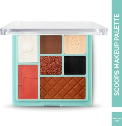 Glam21 Scoop Makeup Palette Eyeshadow+Contour+Highlighter+Blusher Matte & Shimmer Kit