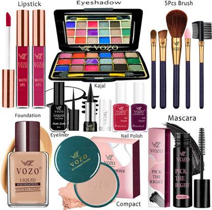 VOZO Makeup Kit Sets One-stop Beauty Package for Beginners and Professionals ST-557