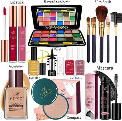VOZO Makeup Kit Sets One-stop Beauty Package for Beginners and Professionals ST-492