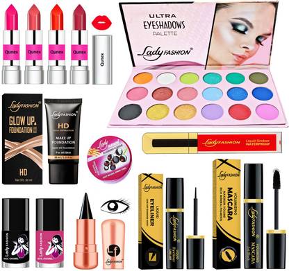 Lady FASHION 13 Pcs. Ultra Glow Up Makeup Kit 22012022010