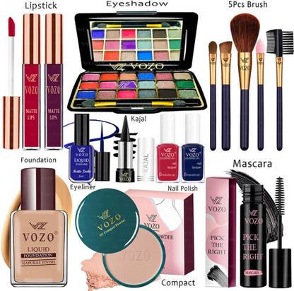 VOZO Makeup Kit Sets One-stop Beauty Package for Beginners and Professionals ST-410