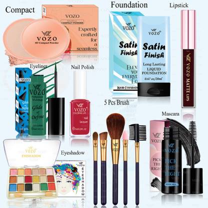 VOZO Premium Makeup Kit with Full-Face Essentials – High-Quality Combo-08