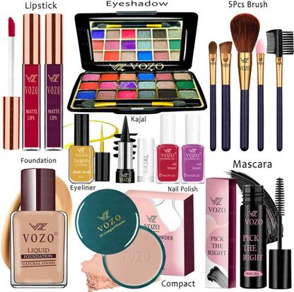 VOZO Makeup Kit Sets One-stop Beauty Package for Beginners and Professionals ST-432
