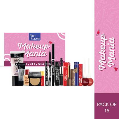 BLUE HEAVEN Makeup Mania MakeupKit for Women  (Pack of 16)