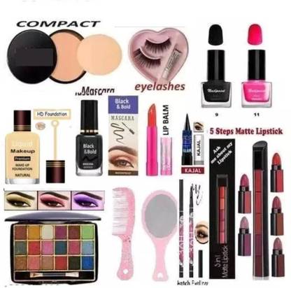 Valhalla 13 pcs makeup kit for women | all in one makeup kit