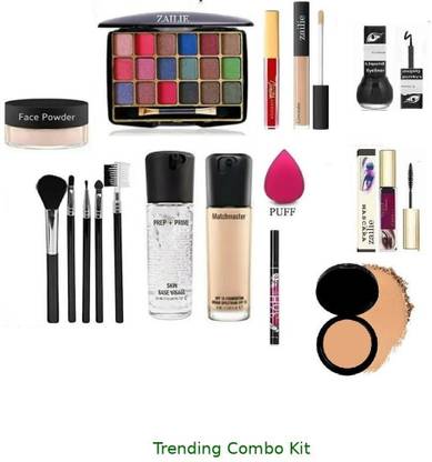 Zailie Essential Makeup Kit For Glowing And Smooth Finish