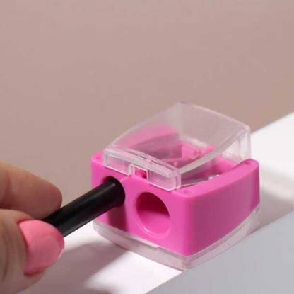 Trendy Dual Barrel Makeup Pencil Sharpener