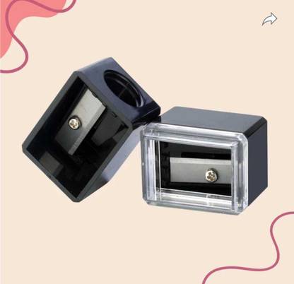 Trendy Dual Barrel Makeup Pencil Sharpener