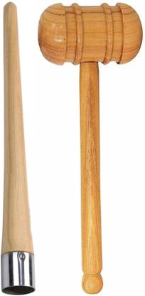 Sidhbali Cricket Bat Grip Cone With Bat Knocking Hammer Wooden Bat Mallet