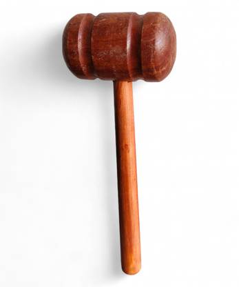 S N INTERNATIONAL Wooden Hammer Wooden Bat Mallet