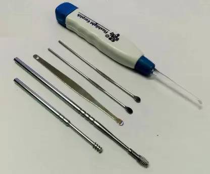 Kezona Ear Wax Removal Kit Cleaning Tool And Earwax Pick Cleaner With Flash Light