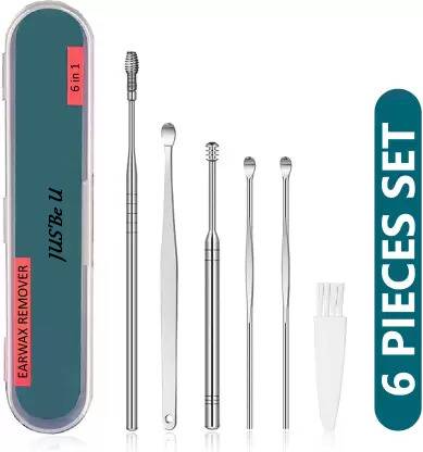 Jus’Be U Ear Curettage Earwax Removal Ear Wax Cleaner Swab Spiral Ear Pick