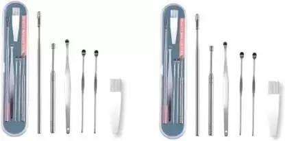 SCABIOSA New 6 Pcs Ear Pick Earwax Removal Kit Ear Cleansing Tool