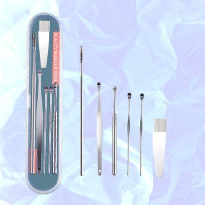 BZILO Stainless Steel Ear Wax Remover Tool Kit And a Storage Box Ear Wax Removal K_33