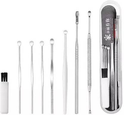 MOTGIK Ear Wax Cleaning Tool Kit | Earwax Removers | 8 in 1 Ear Cleaner Machine