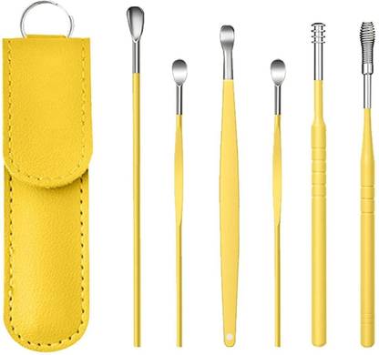 LOVHIDE Resuable Ear Wax Cleaner | Steel Ear Cleansing Tool | Spiral Ear Curette Tool