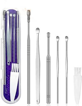 VOUGH Ear Cleansing Tool ( 6 in 1 ) , Ear Wax Removal Set