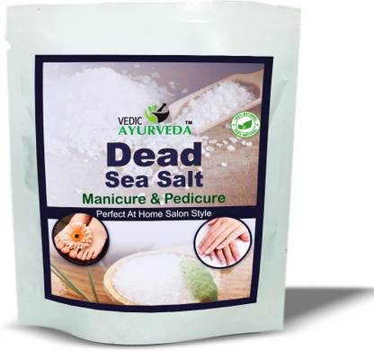 VEDICAYURVEDA Manicure Pedicure Spa kit Dead Sea Salt for Moisturize and Smoothen the skin