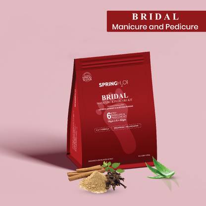SPRING H2O Bridal Manicure & Pedicure Kit for Glowing & Shining Skin