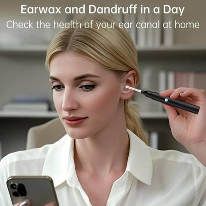 AQUABUCKET Earwax Removal Tool Kit with HD Camera Wifi Connection & LED Lights