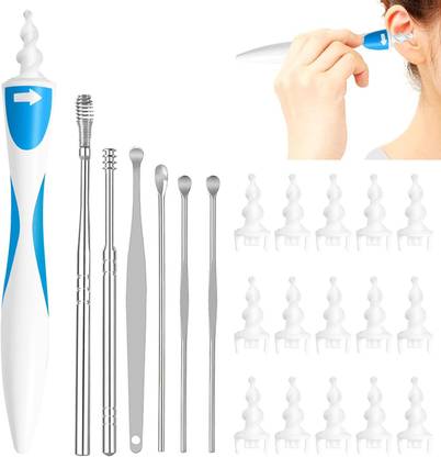 ZIRAK 7 in 1 Ear Wax Removal Tool, Q-Grips Ear Wax Remover
