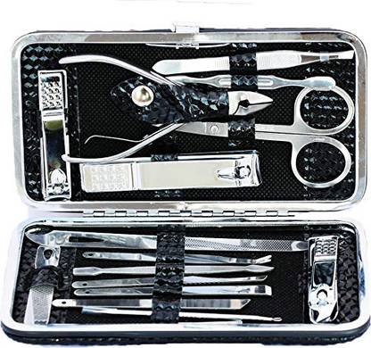 Jus’Be U 16 in 1 Stainless Steel Manicure Pedicure Set Nail Cutter Scissors Care Set