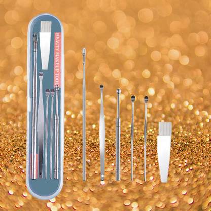 BZILO Stainless Steel Ear Wax Remover Tool Kit And a Storage Box Ear Wax Removal K_32