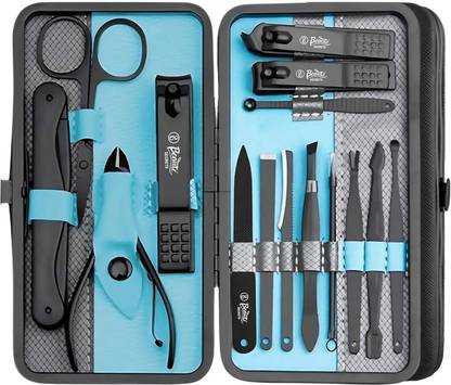 Beaute Secrets Beauté Secrets Professional Manicure Set 15 pcs,Stainless Steel Nail Clippers