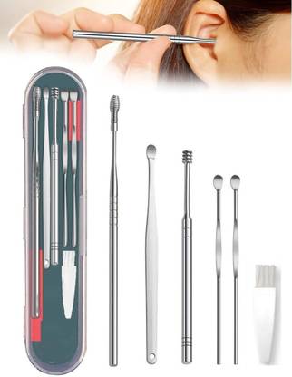 gmet Reusable Ear Wax Cleaner/Remover Tool Set with Storage Box