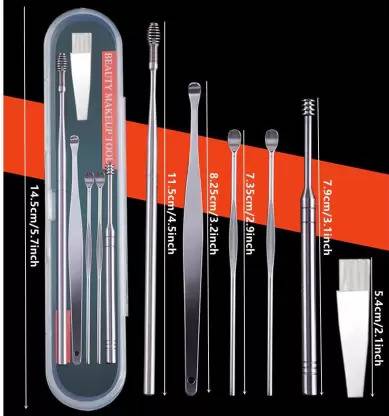 rudhar Ear Wax Cleaner Earwax Remover Stick Set(Pack of 1) (6 Pcs)