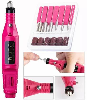 Lenon Variable Speed Rotary Detail Carver Nail Drill Kit Manicure Pedicure Machine Set