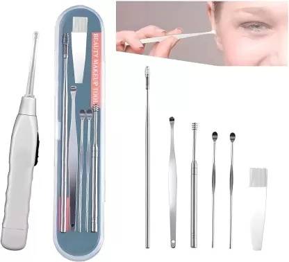 Mify 7 Pcs Ear Wax Cleaner Resuable Ear Cleaner Tool Set with Storage