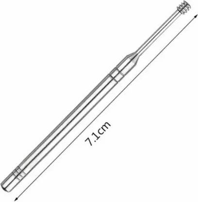 WATELLO Ear Curettage Earwax Removal Ear Wax Cleaner Swab Spiral Ear Pick
