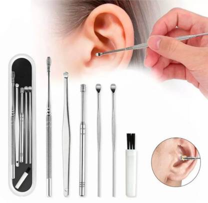 ghorela Ear Curettage Earwax Removal Cleaner Spiral Ear Pick pack of 01