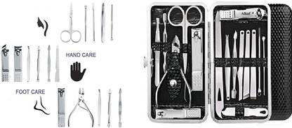 HINSHITSHU Best Quality 16 in 1 Manicure Pedicure Tool Kit