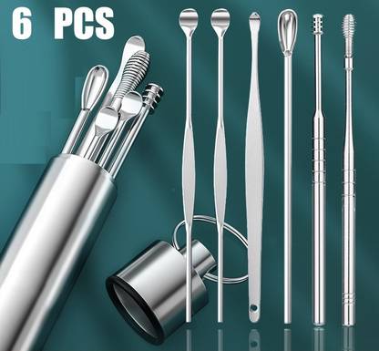 Utrust Ear Wax Remover Extractor Wand Tool Kit for Earwax Removal & Extraction 6 Tools