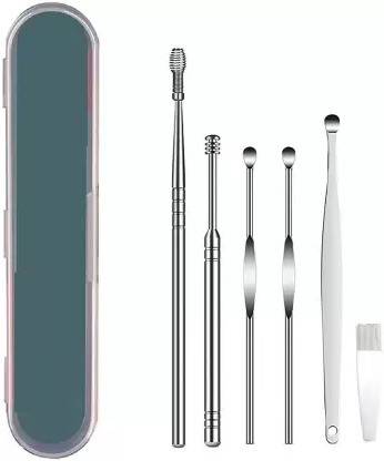 Shunfi 6 Pack Ear Wax Removal Tool Kit Ear Pick Ear Cleaning Tools Set forKids & Adults