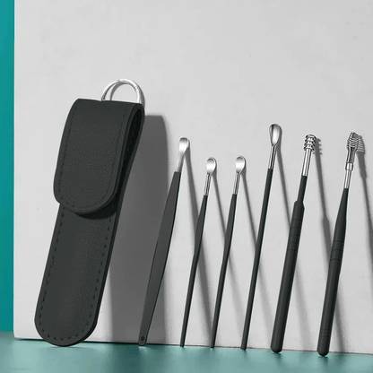 SCABIOSA New Ear Wax Cleaner Resuable Ear Cleaner Tool Set