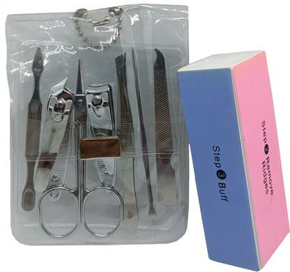 Osking manicure kit with nail buffer combo pack