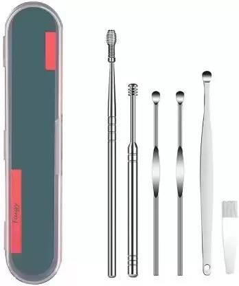 WATELLO 6 Ear Wax Removal Kit Cleaning Tool Earwax Pick Cleaner